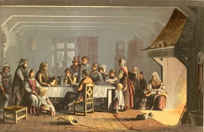 Ilustração para L&39;Allegro de Milton de Alexander Francis Lydon