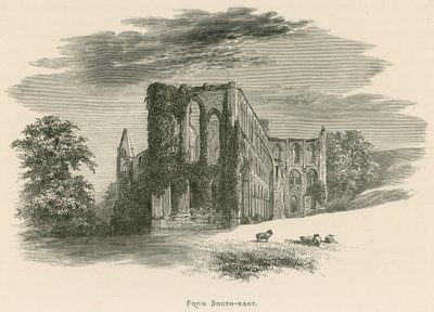 Abadia de Rievaulx, do sudeste de Alexander Francis Lydon