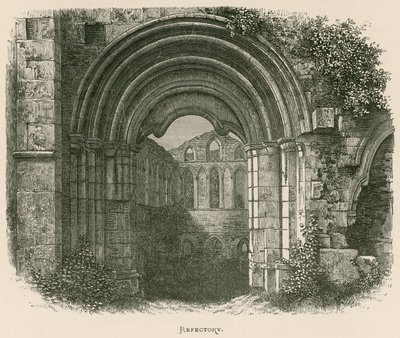 Abadia de Rievaulx, refeitório de Alexander Francis Lydon