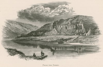 Abadia de Tintern, da balsa de Alexander Francis Lydon