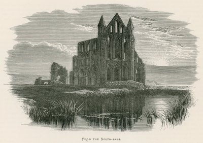Abadia de Whitby, do Sudeste de Alexander Francis Lydon