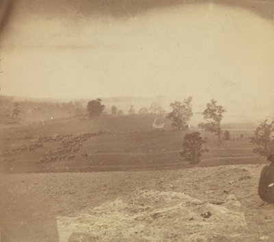 [Campo de Batalha Antietam], 1862. de Alexander Gardner