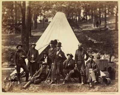 Incidents of the War: Guides to the Army of the Potomac (Incidentes da Guerra: Guias do Exército de Potomac) de Alexander Gardner