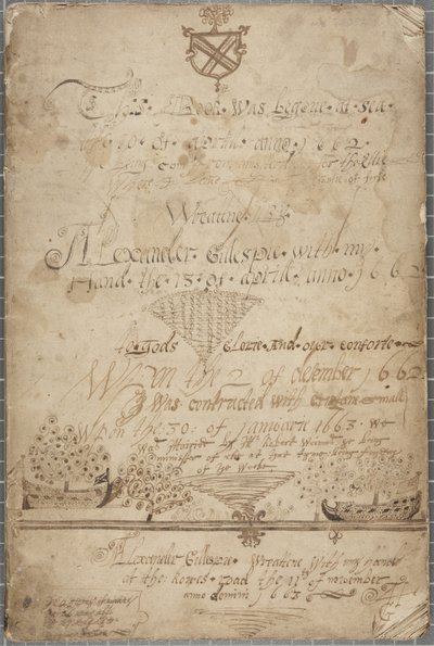 Jornal de Alexander Gillespie, 1662-85 de Alexander Gillespie