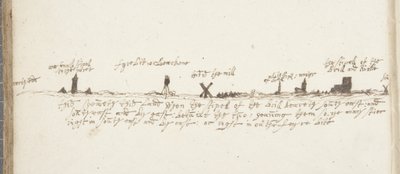 Jornal de Alexander Gillespie, detalhe, 1663 de Alexander Gillespie