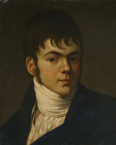 Retrato de Alexander Khristoforovich Vostokov 1781-1864, 1803-1804 de Alexander Grigoryevich Varnek