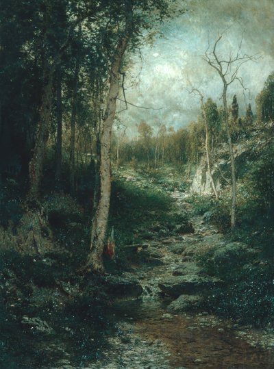 Uma antiga clareira, 1881. de Alexander Helwig Wyant