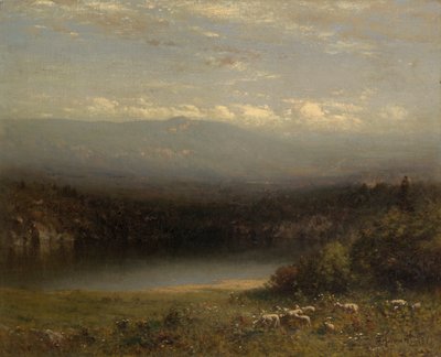 Lago de montanha de Alexander Helwig Wyant