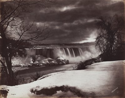 Cataratas do Niágara, década de 1860. de Alexander Henderson