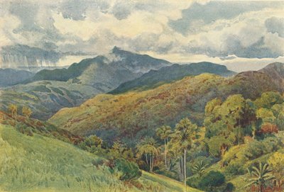 As montanhas de Pallekelly, c1880 1905. de Alexander Henry Hallam Murray