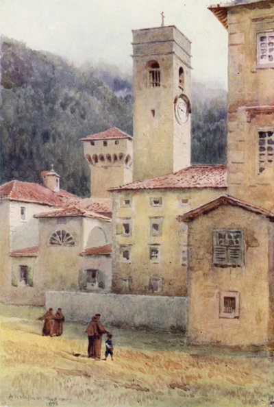 Vallombrosa, Abadia (cor litho) de Alexander Henry Hallam Murray