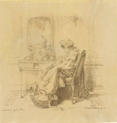 Breiende orde dame
Interior tranquilo (título sobre o objecto) de Alexander Hugo Bakker Korff
