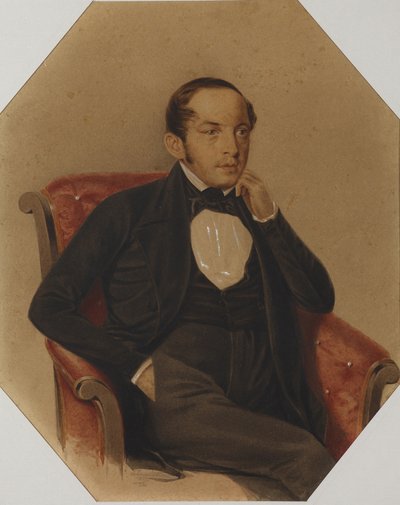 Vasily Petrovich Zubkov 1799-1862, 1846. de Alexander Ivanovich Klünder