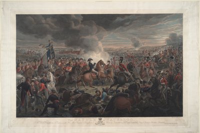 A Batalha de Waterloo de Alexander Ivanovich Sauerweid