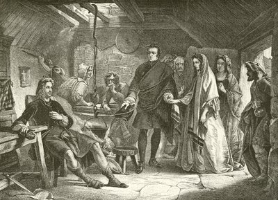 A primeira reunião do príncipe Charles com Flora Macdonald de Alexander Johnston