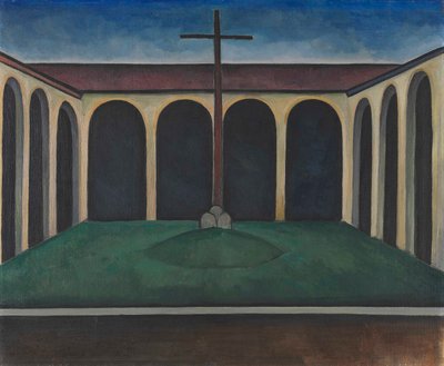 Claustro I, 1913. de Alexander Kanoldt