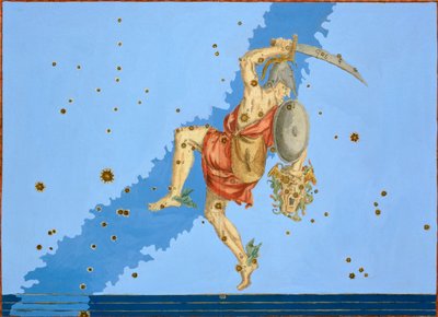 Constelação de Perseu, 1603 de Alexander Mair