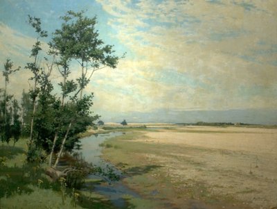 Backwater de Findhorn, Moray Firth, Escócia, 1886 de Alexander Mann