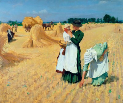 The Gleaners de Alexander Mann