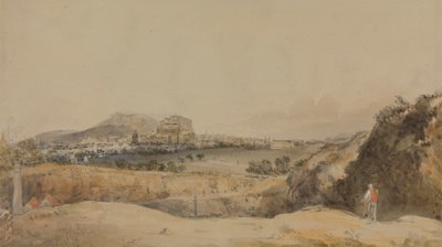 Uma Vista de Edimburgo de Alexander Nasmyth
