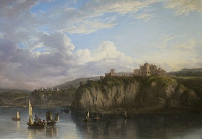 Castelo de Culzean do mar, c.1816 de Alexander Nasmyth