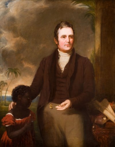 Retrato de Joseph Sturge, 1800-1850. de Alexander Rippingille