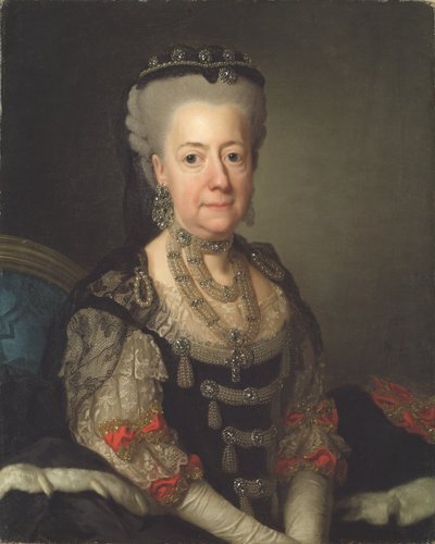Lovisa Ulrika (1720-1782), rainha viúva da Suécia de Alexander Roslin