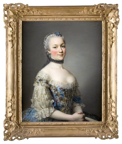 Retrato, mulher de Alexander Roslin