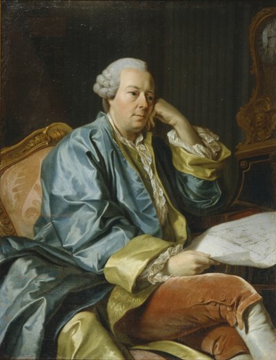 Retrato de Ivan Ivanovich Betskoi 1704-1795, década de 1770 de Alexander Roslin