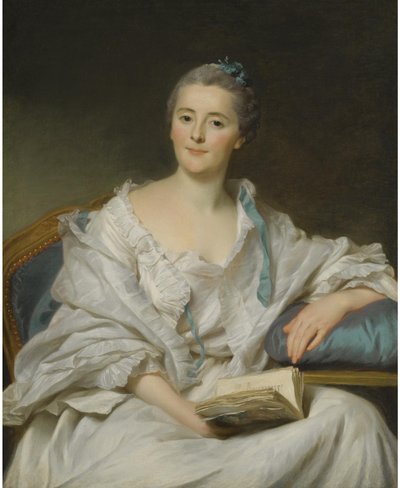 Retrato da Marquesa de Marigny de Alexander Roslin