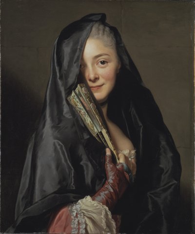 A senhora com o véu de Alexander Roslin