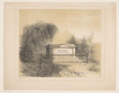 Túmulo de Andries Jan Jacob barão des Tombe de Alexander Schaepkens