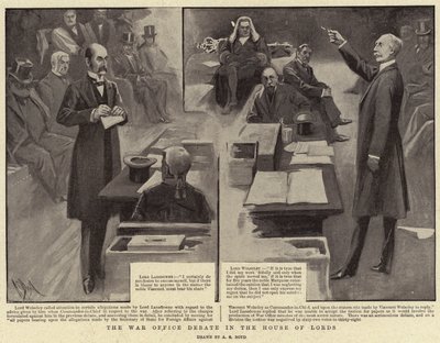 O Debate do Gabinete de Guerra na Câmara dos Lordes de Alexander Stuart Boyd