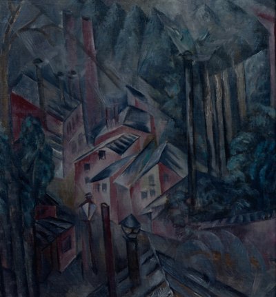 A Cidade, 1919 de Alexander Vasilyevich Shevchenko