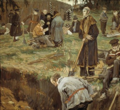 Os dezembristas em Chita de Alexander Viktorowitsch Morawow