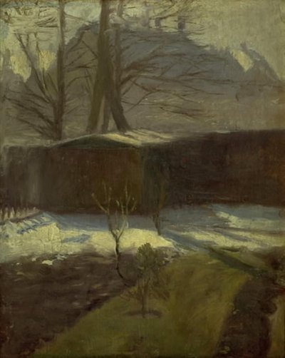 Um jardim no inverno, Helenevej. Copenhague de Alexander Wilde
