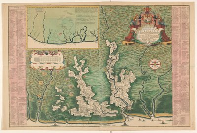 Mapa geral do Suriname Mapa geral da Colônia ou Província do Suriname: com os rios, distritos, descobertas por expedições militares e o tamanho das plantações medidas / por encomenda, por conta e com aprovação de E.E. Diretor de Heeren de Alexander de Lavaux