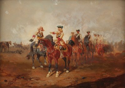 Depois da batalha de Alexander von Bensa