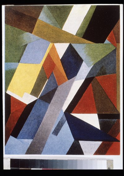 Ritmo da cor, 1921 de Alexandra Alexandrowna Exter