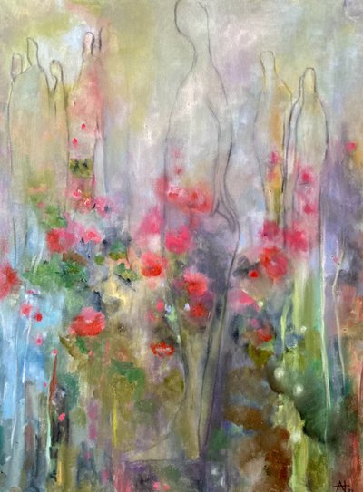 Figuras florais em flor de Alexandra Higgins