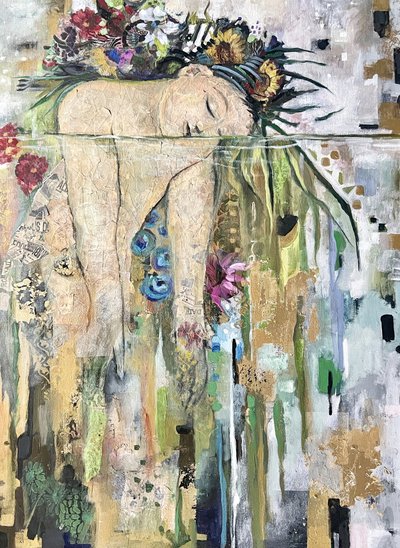 Serenidade Floral Adormecida de Alexandra Higgins