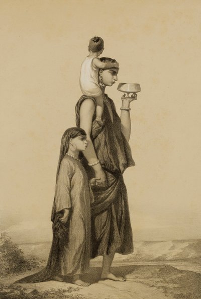 Uma mulher Fellah de Alexandre Bida