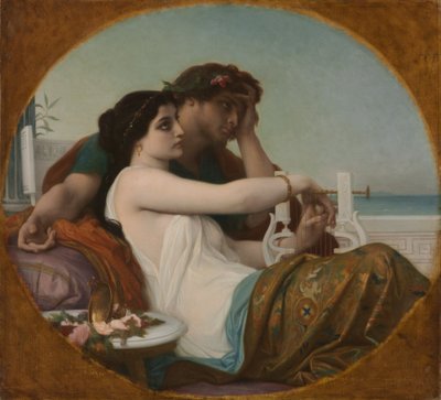 Algas e Boniface, c. 1857 de Alexandre Cabanel