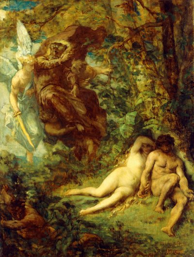 Study for Paradise Lost, de Alexandre Cabanel