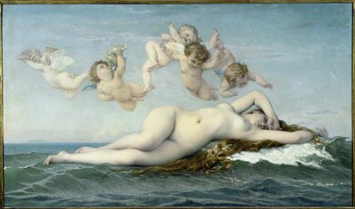 O Nascimento de Vénus - óleo sobre tela de Alexandre Cabanel