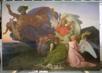 A morte de Moisés, 1851 (ver também 225067) de Alexandre Cabanel