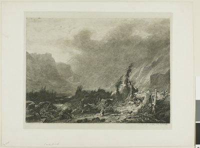 Paisagem Alpina de Alexandre Calame