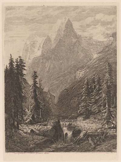 Prado da Montanha de Alexandre Calame