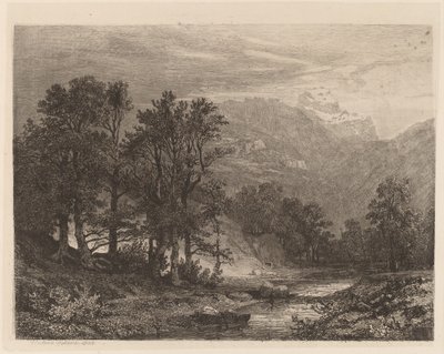 Córrego da montanha de Alexandre Calame