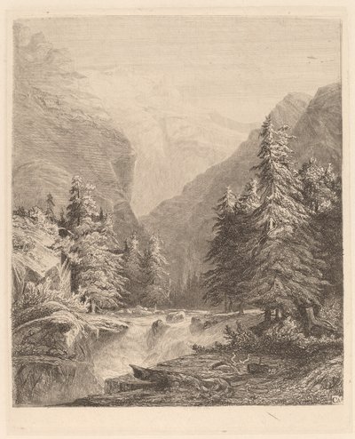 Cachoeira da Montanha de Alexandre Calame